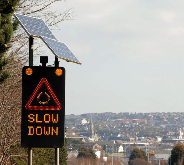 Image of Slow Down Sign