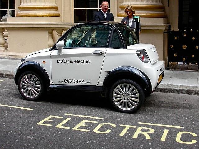 Image of electric car