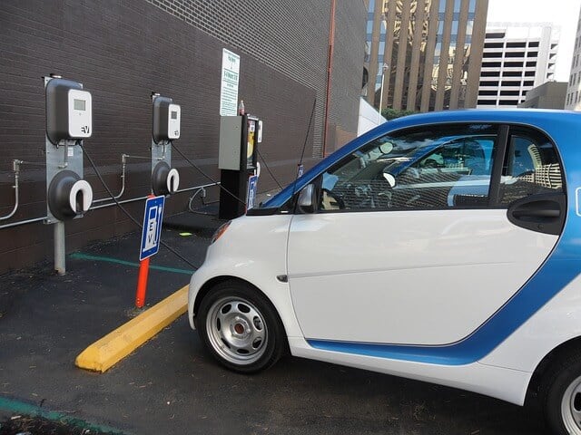 Image of electric cars